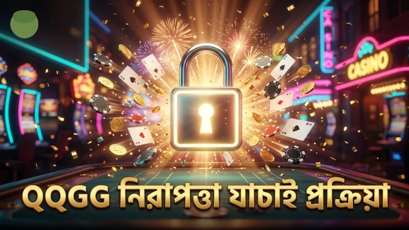 QQGG নিরাপত্তা ও যাচাই প্রক্রিয়া নিশ্চিত করে।