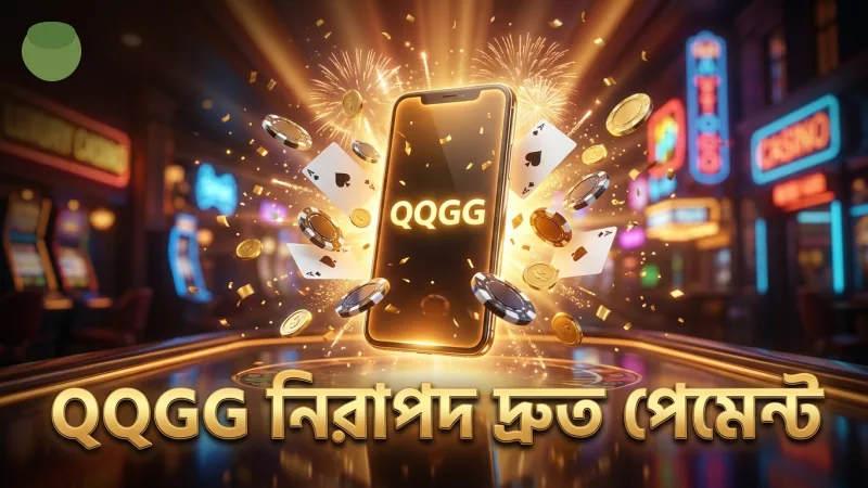QQGG দ্বারা সমর্থিত দ্রুত ও নিরাপদ পেমেন্ট চ্যানেল।
