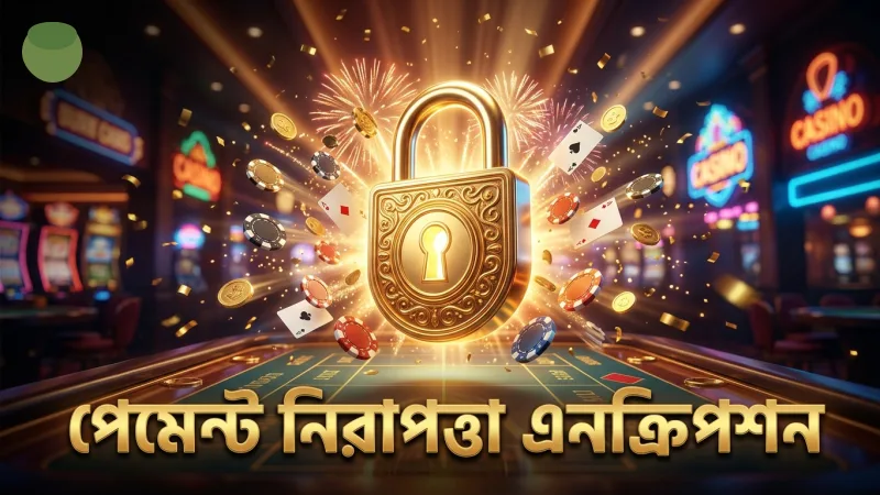 নিরাপত্তা ও এনক্রিপশনের মাধ্যমে পেমেন্ট সুরক্ষা নিশ্চিত।