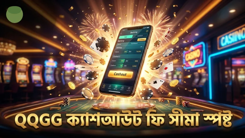 QQGG তে ক্যাশআউট ফি ও সীমা স্পষ্টভাবে প্রকাশিত