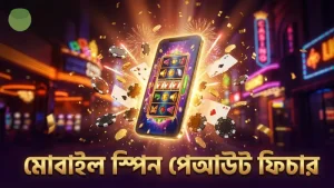 মোবাইল স্ক্রিনে ফরচুন জেমসের স্পিন ও পেআউট ফিচার