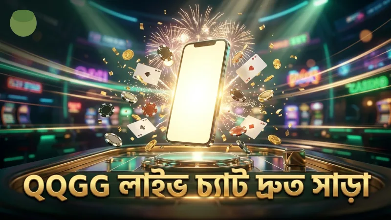 লাইভ চ্যাটে QQGG সাপোর্টের দ্রুত রেসপন্স সময় ৩০ সেকেন্ডের কম