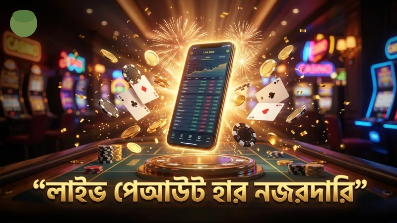 লাইভ ডেটা ফিডের মাধ্যমে ক্রেজি টাইমের পেআউট হার নিরীক্ষণ