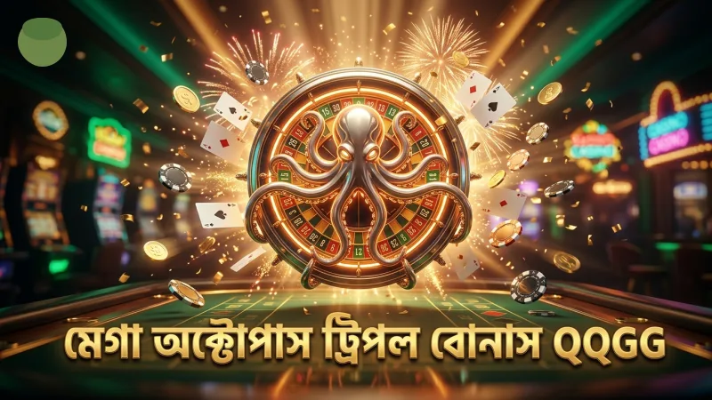 মেগা অক্টোপাস হুইল ট্রিপল বোনাস সক্রিয় করার ধাপসমূহ